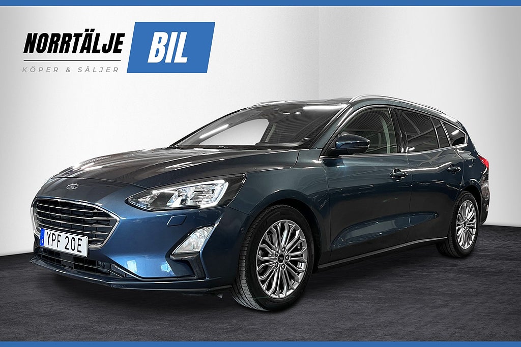 Ford Focus Kombi 1.0 125 HK AUT TITANIUM BLUETOOTH PDC NYBES 17"