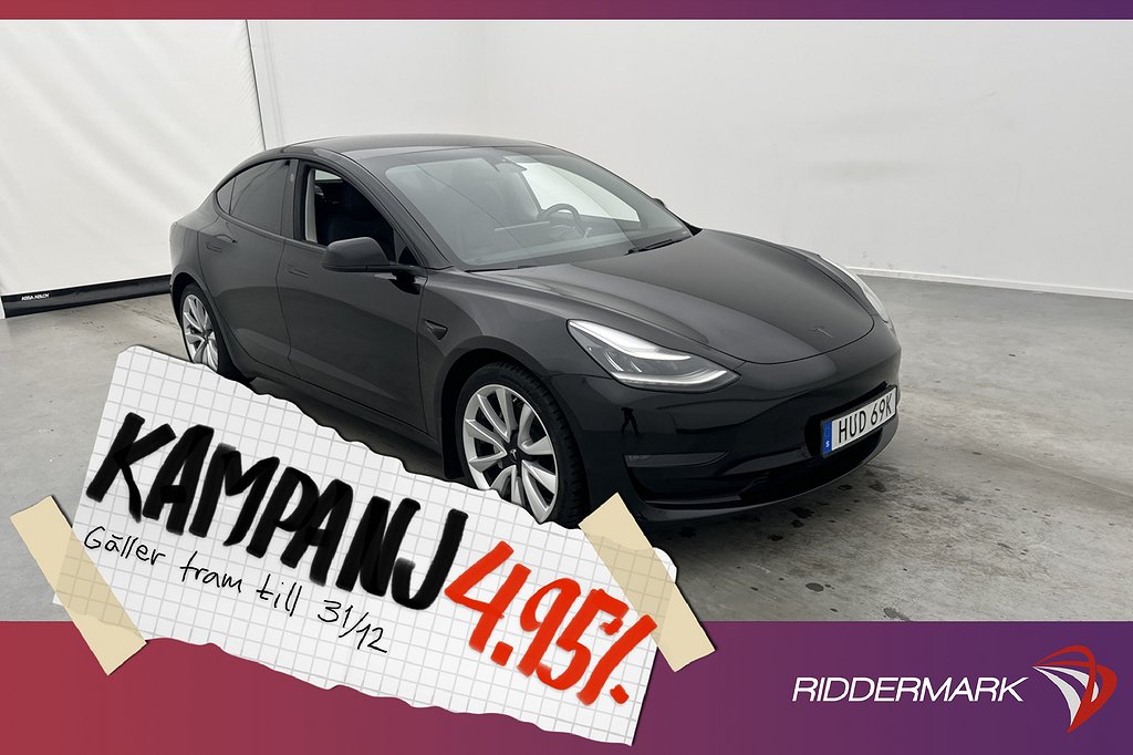 Tesla Model 3 Long Range AWD Panorama Kamer 4,95% Ränta