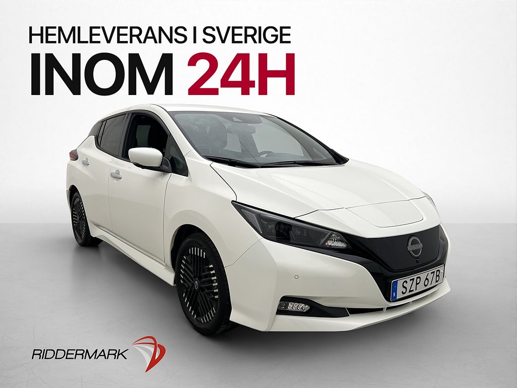 Nissan Leaf 150hk N-Connecta 360° Navi Värmare MOMS