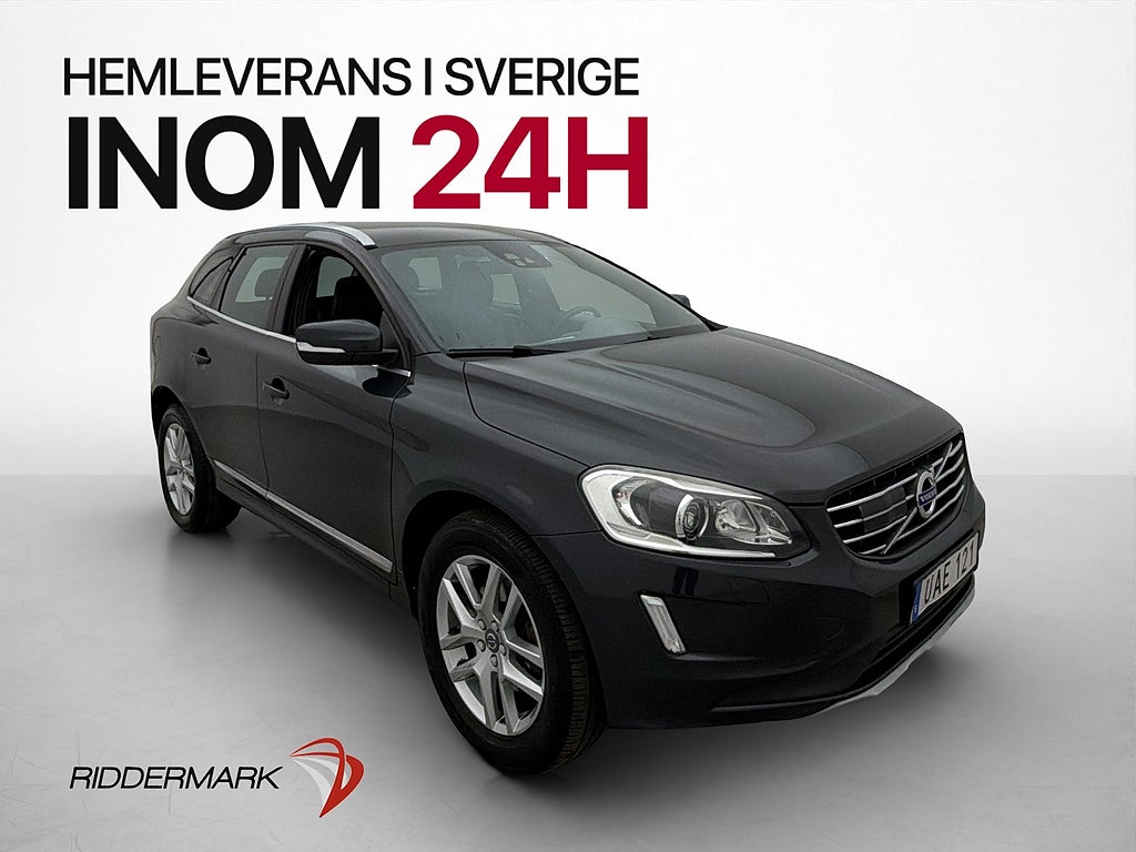 Volvo XC60 D4 Classic Summum VOC Värmare Skinn Dragkrok