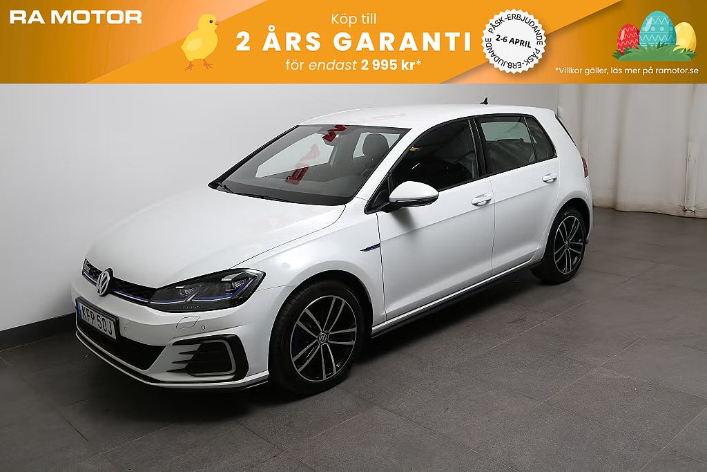 Volkswagen Golf GTE 1,4 TSI 204hk DSG Parkeringsvärmare 2020