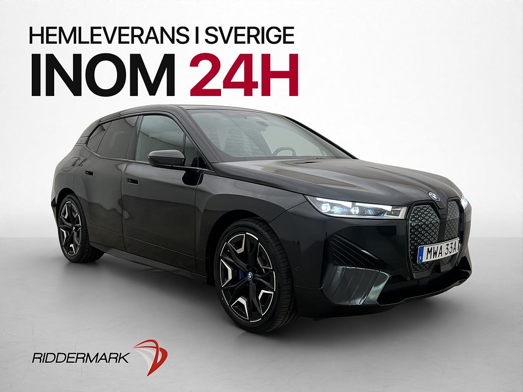 BMW iX xDrive40 326hk Sport-Package MOMS HuD H/K Pano 360°