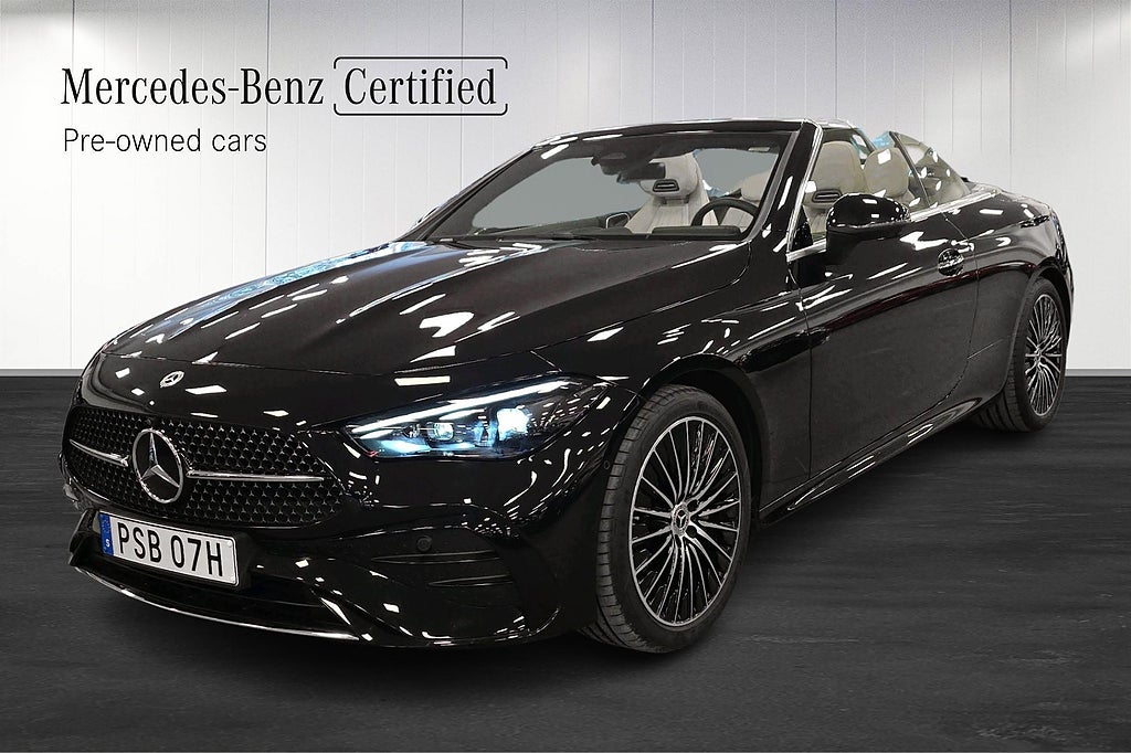 Mercedes-Benz CLE 200 Cabriolet AMG 360 Värmare Digital Light 