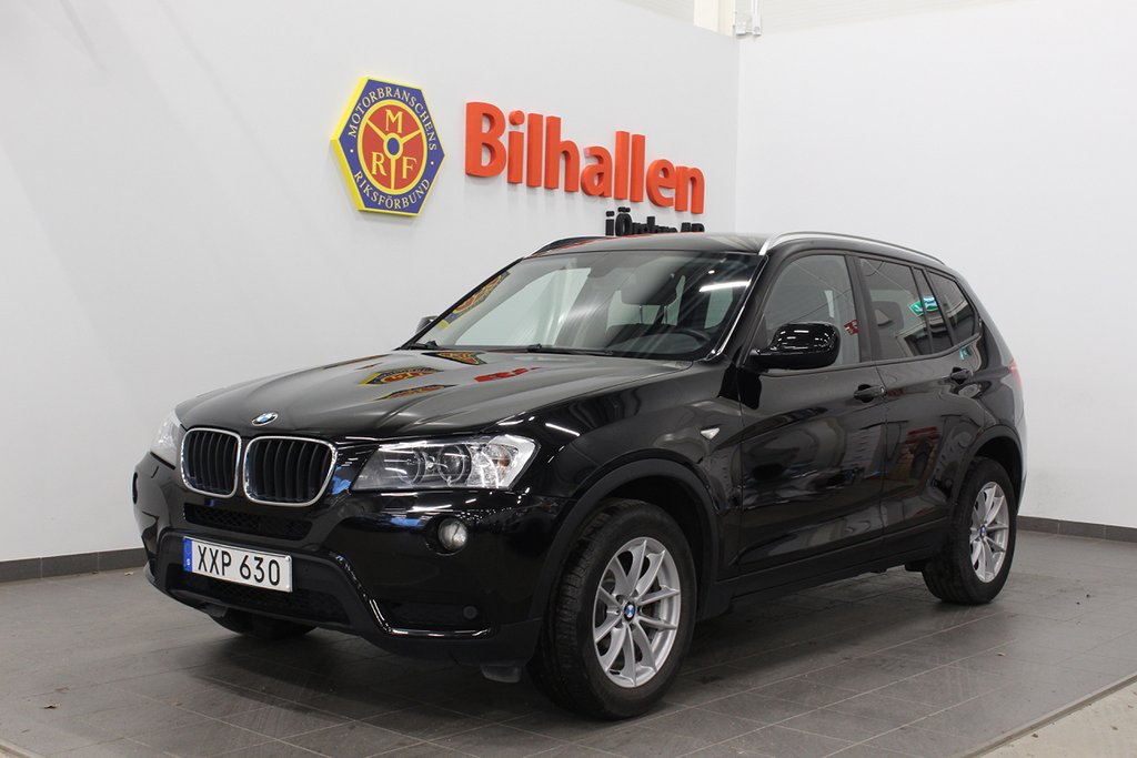 BMW X3 xDrive20d Steptronic Dragkrok Automat Keyless Start