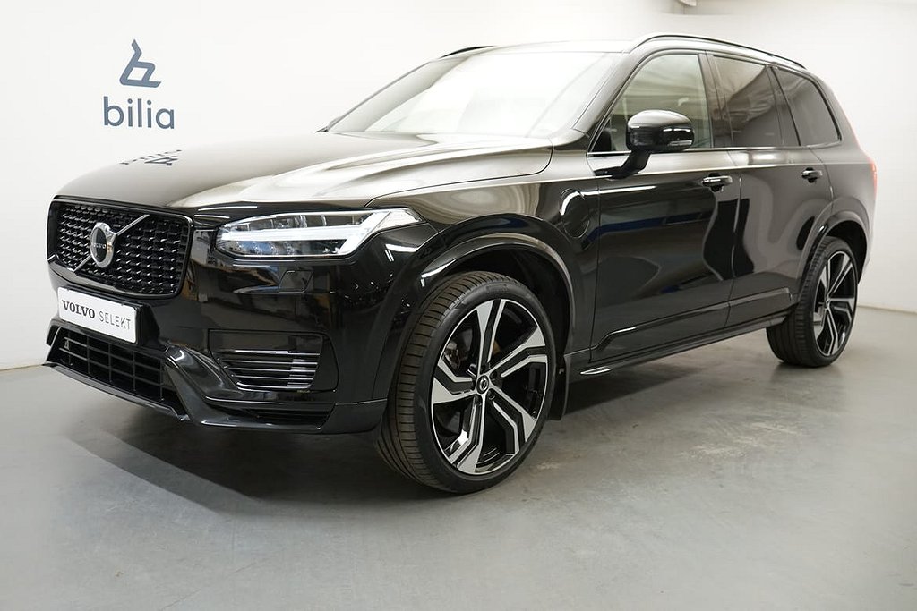 Volvo XC90 Recharge T8 II R-De Pro Edt 7-säten, Stora Batteriet, Navigation