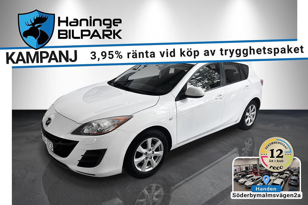 Mazda 3 1.6 SPORT SUPERDEAL FR 3.95% / DRAGKROK / KAMKEDJA