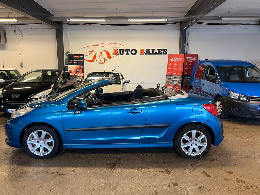 Peugeot 207 CC 1.6 VTi Ny besiktigad, Ny servad