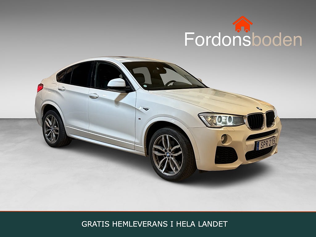 BMW X4 xDrive20d M-Sport Taklucka HiFi 190hk