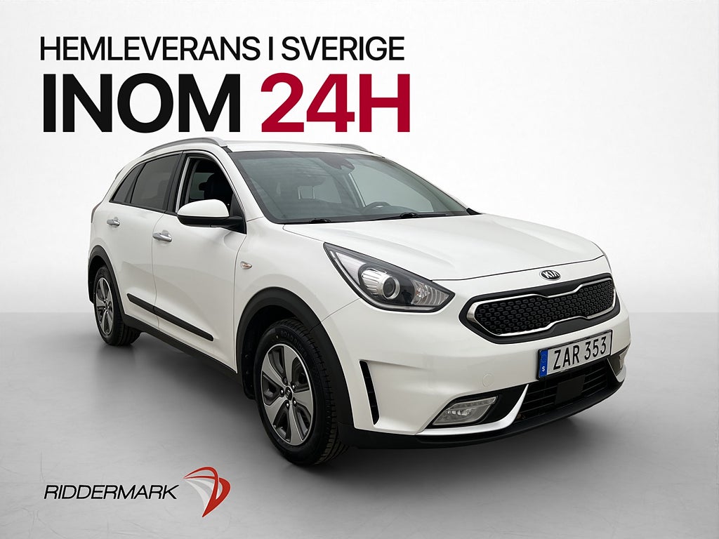 Kia Niro Hybrid 141hk Advance Plus Drag Kamera CarPlay Navi