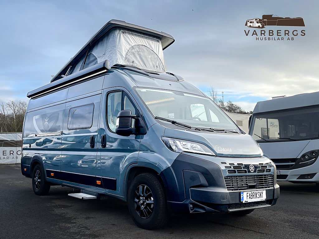 Karmann Davis 620 LS POP UP 4x Långbädd DIESELVÄRME 636cm Nybilsgaranti 