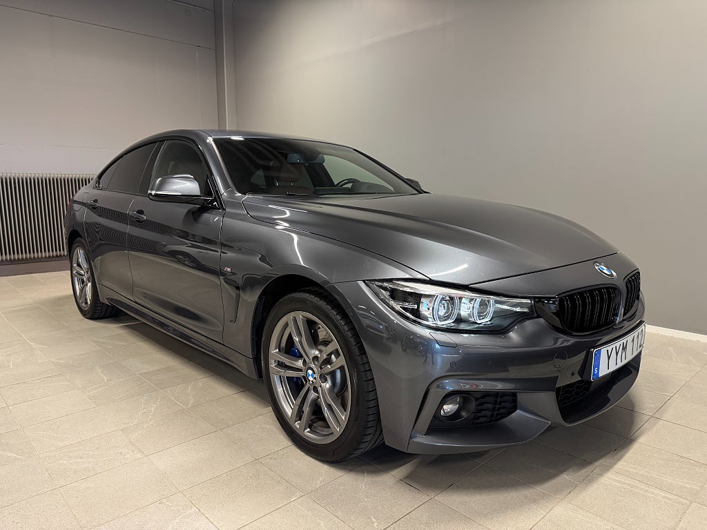 BMW 440i xDrive Gran Coupé M Sport Skinn Keyless B-kam Navi Drag