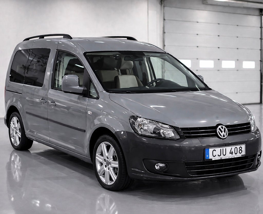 Volkswagen Caddy 1.6TDI / 1 ägare / 5sits / Premium-NardoGREY