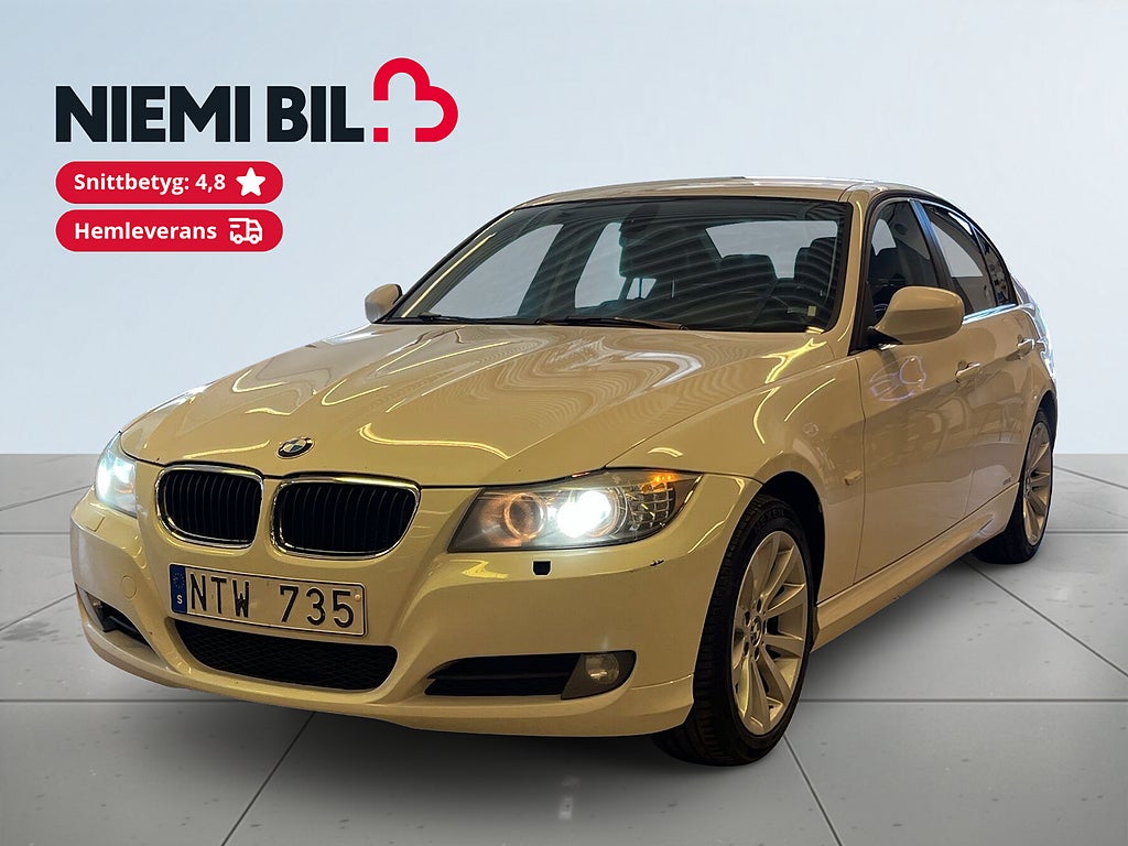 BMW 320D Sedan 2.0 S&V-Hjul/MoK-Värm/P-Sens/Kamkedja/Ny servad
