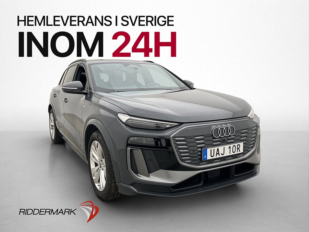 Audi Q6 e-tron 252hk S-Line 360° Värmare Skinn Rattvärme