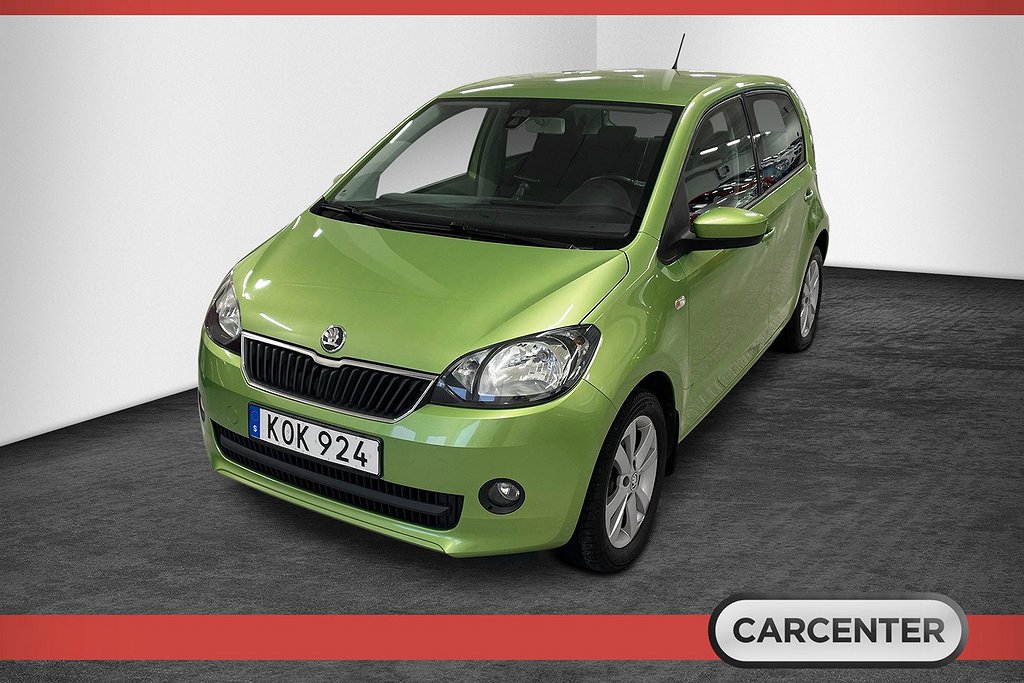 Skoda Citigo 5-dörrar 1.0 G-TEC CNG/Navi/P-sens/Ny bes