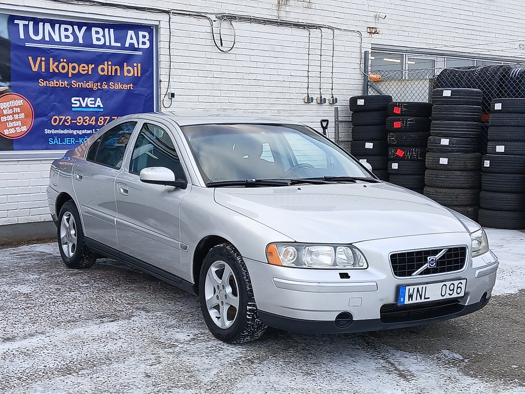 Volvo S60 2.4 Business NyKamrem/Välskött/Besik/Drag/M-Värm-uttag