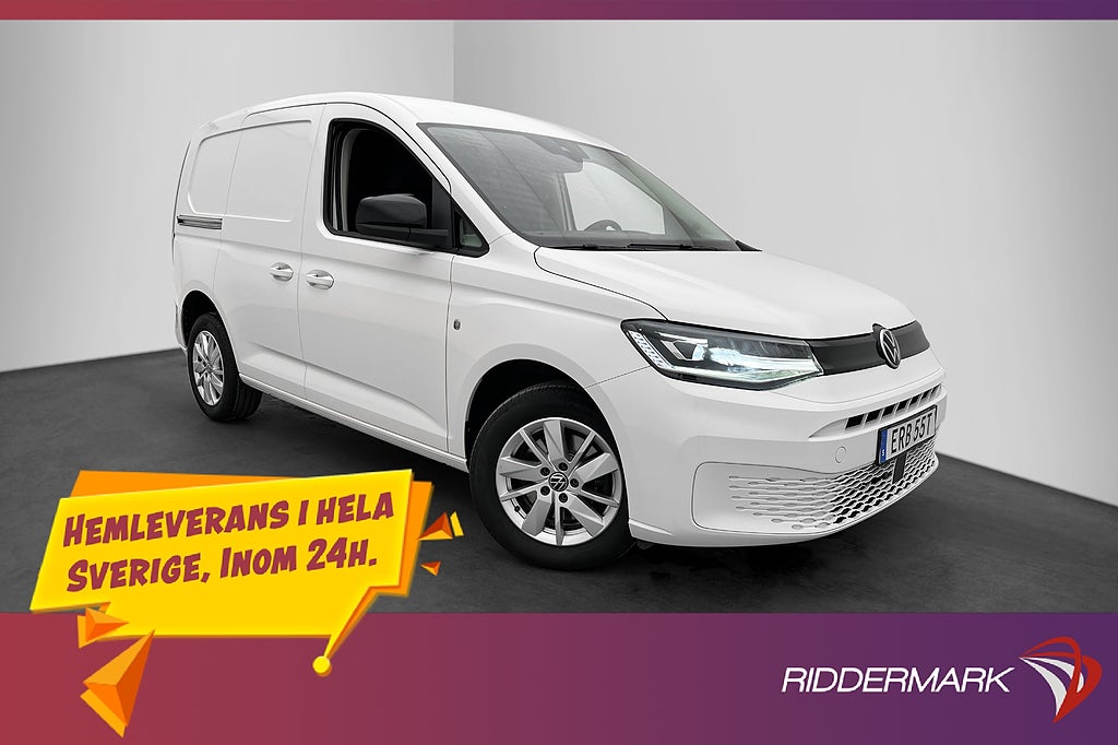 Volkswagen Caddy Cargo 2.0 TDI 122hk Värmare Drag Carplay
