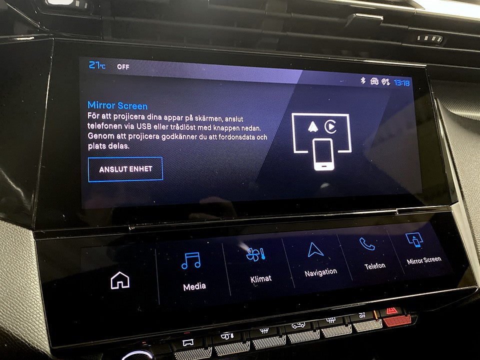 Bild på Peugeot 408 GT PHEV 225hk Aut B-KAMERA CARPLAY DRAG MASSAGE