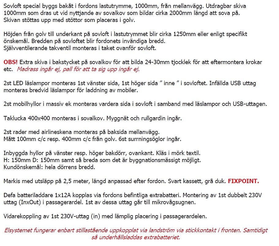 Mercedes-Benz Sprinter 319  CDI A4 Crossbuss SN Byggnation - bild 27