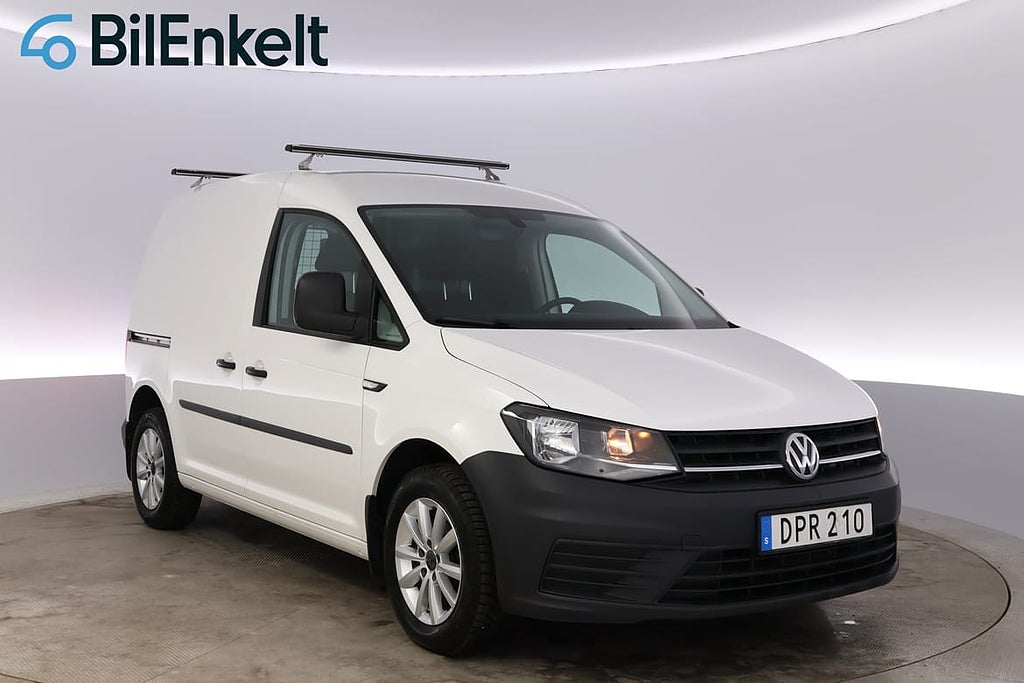 Volkswagen Caddy TDI 102 DSG Drag D-Värme V-inredd MOMS