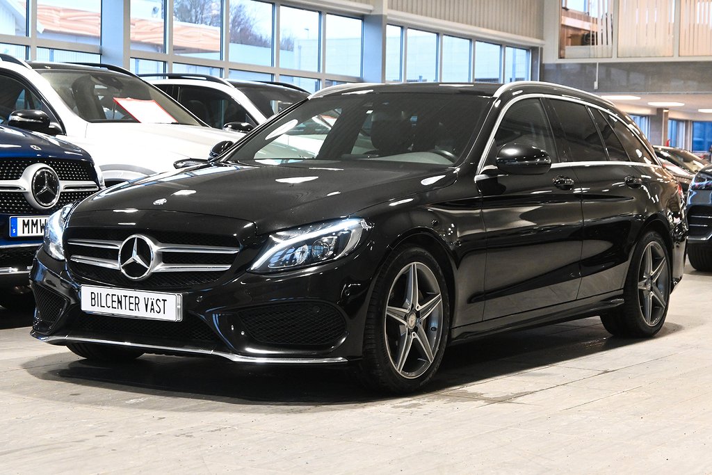 Mercedes-Benz C 220 T d AMG Line Burmester Drag Navi