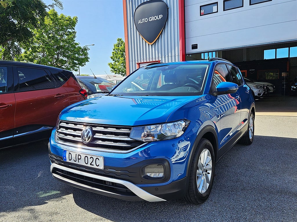 Volkswagen T-CROSS 1.0 TSI OPF Manuell, 95hk P-Sensorer BLIS