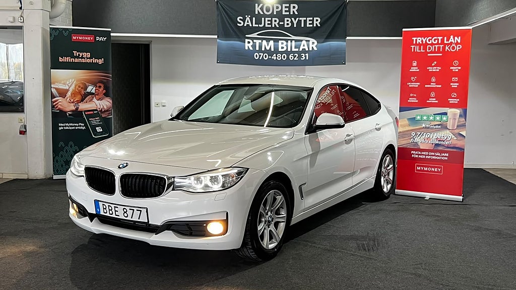 BMW 320d Gran Turismo Steptronic Euro 6 El-Drag 857kr/Månaden 