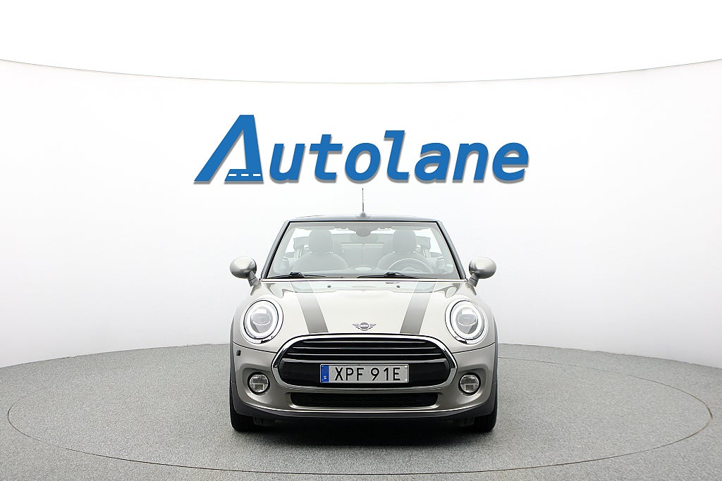 MINI Cooper Convertible DCT Pepper II, PDC, Låg skatt 136hk