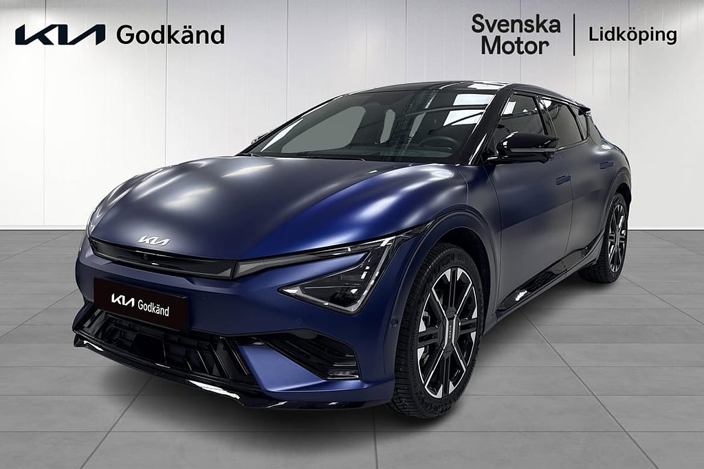 Kia EV6 GT line, Drag, Sollucka, Yacht Blue matt