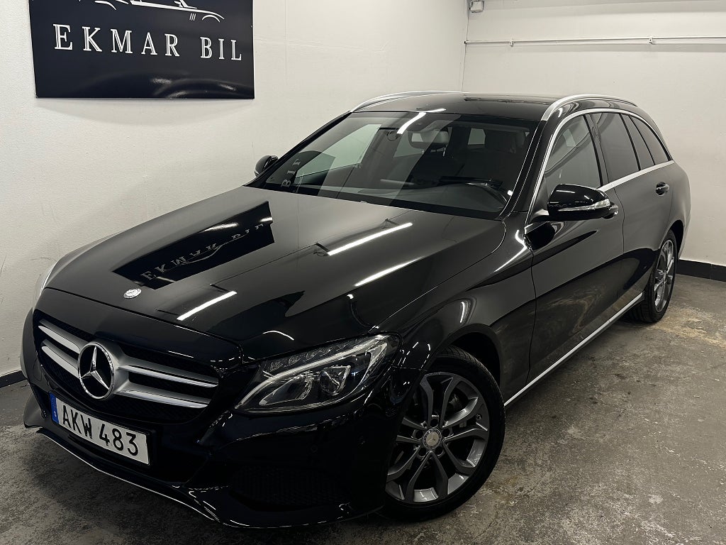 Mercedes-Benz C 220 T d BlueTEC Plus Avantgarde|Ny-ser|Drag|Navi|P-sens