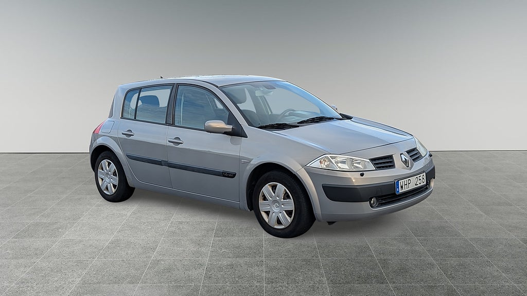 Renault Mégane 5-dörrar 1.6 Manuell Euro 4