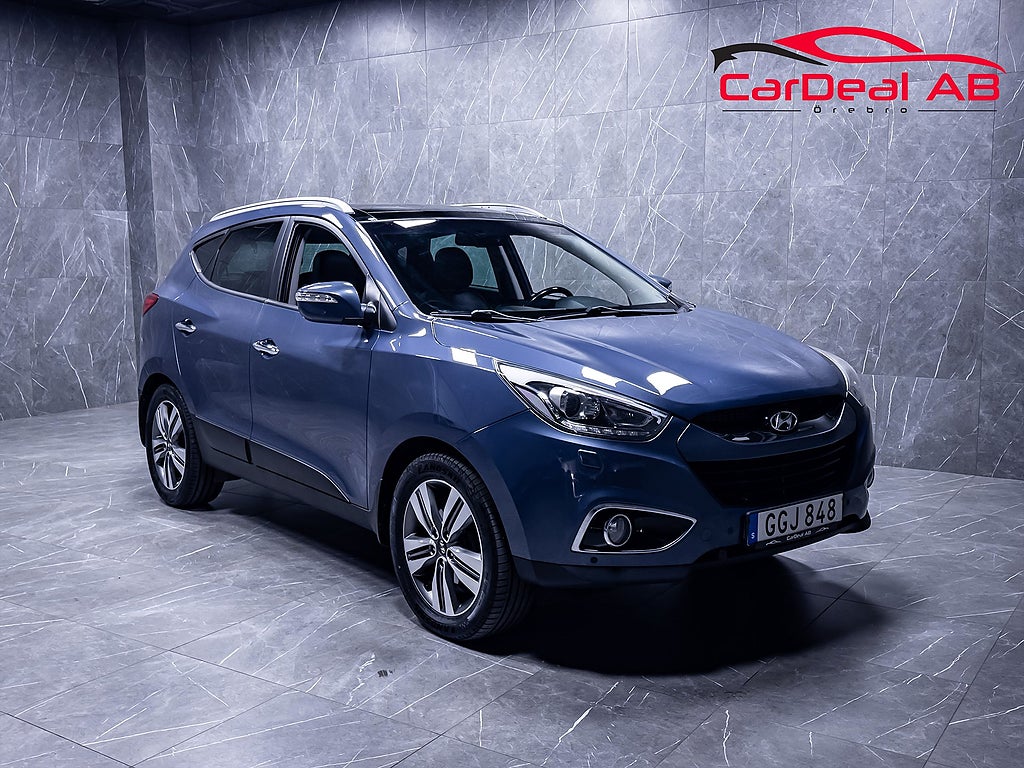 Hyundai ix35 2.0 CRDi 4WD M-Värmare Pano Kamera Läder Navi Drag