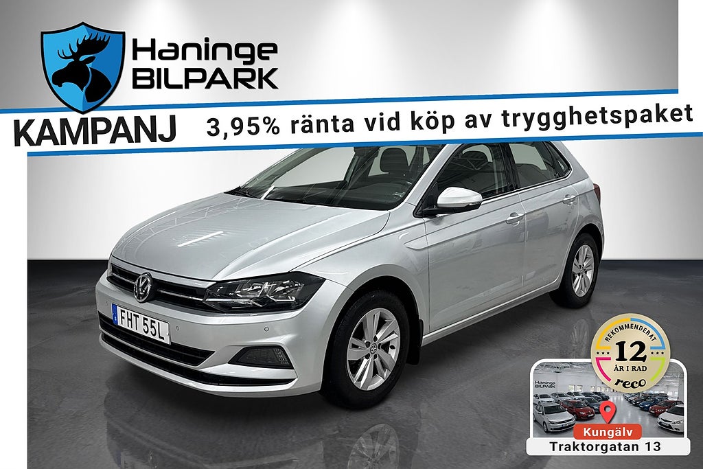 Volkswagen Polo 1.0 TSI OPF / Carplay / Farthållare / SUPERDEAL 3,95%