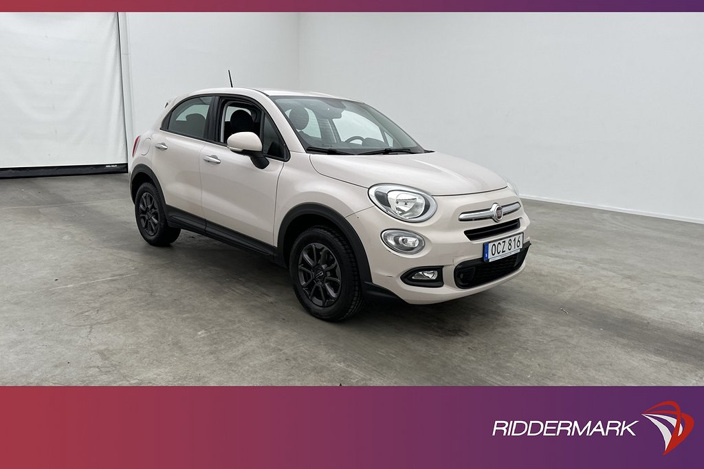 Fiat 500X 1.6 E.Torq 110hk PopStar Rattvärme Sensorer