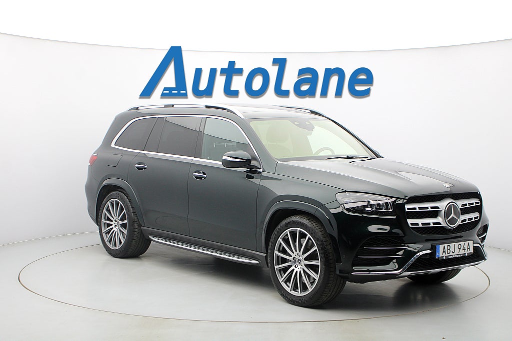 Mercedes-Benz GLS 400 d AMG,Burmester, Pano, 6 Sits 330Hk