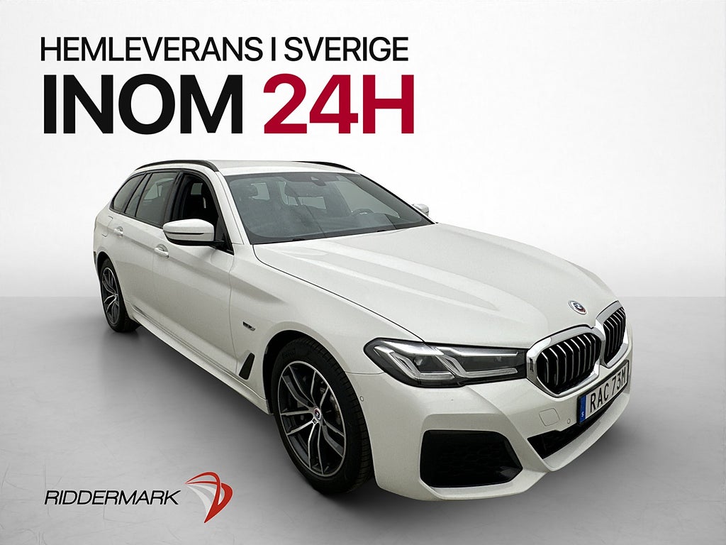 BMW 530e xDrive M Sport Drag Värm Kamera Skinn Head-Up MOMS