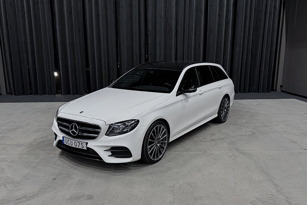 Mercedes-Benz E 220 T d 4MATIC AMG|Cockpit|360|Drag|Värmare