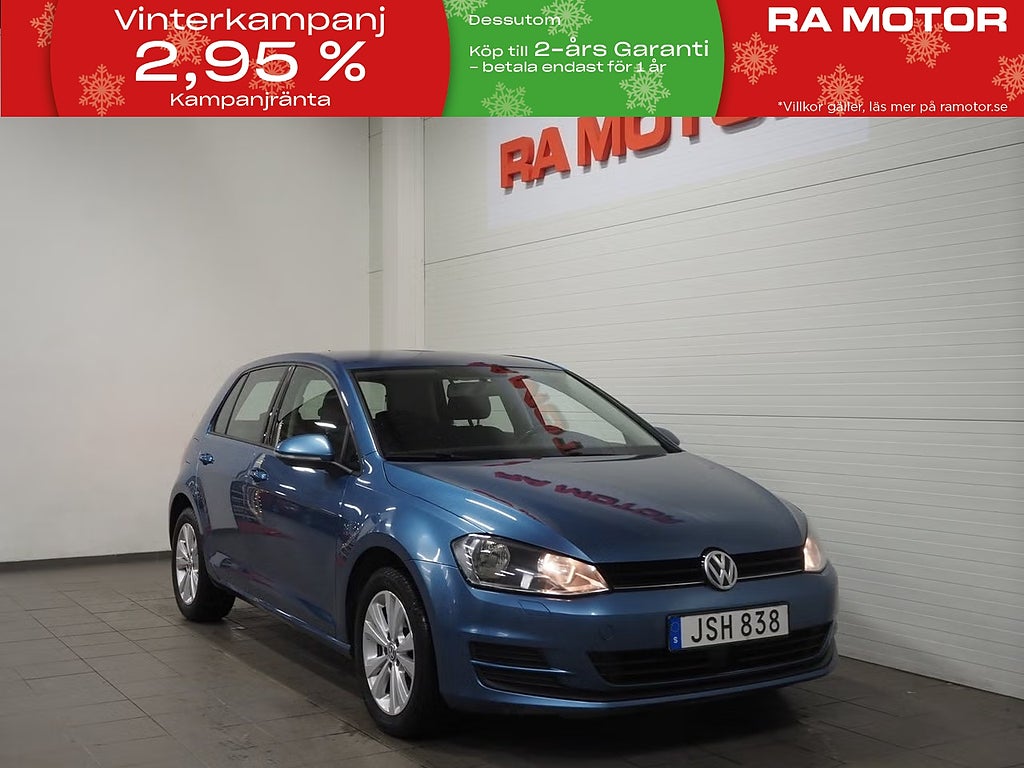 Volkswagen Golf 5-dörrar 1.6 TDI Masters D-Värm P-Sensorer 2015