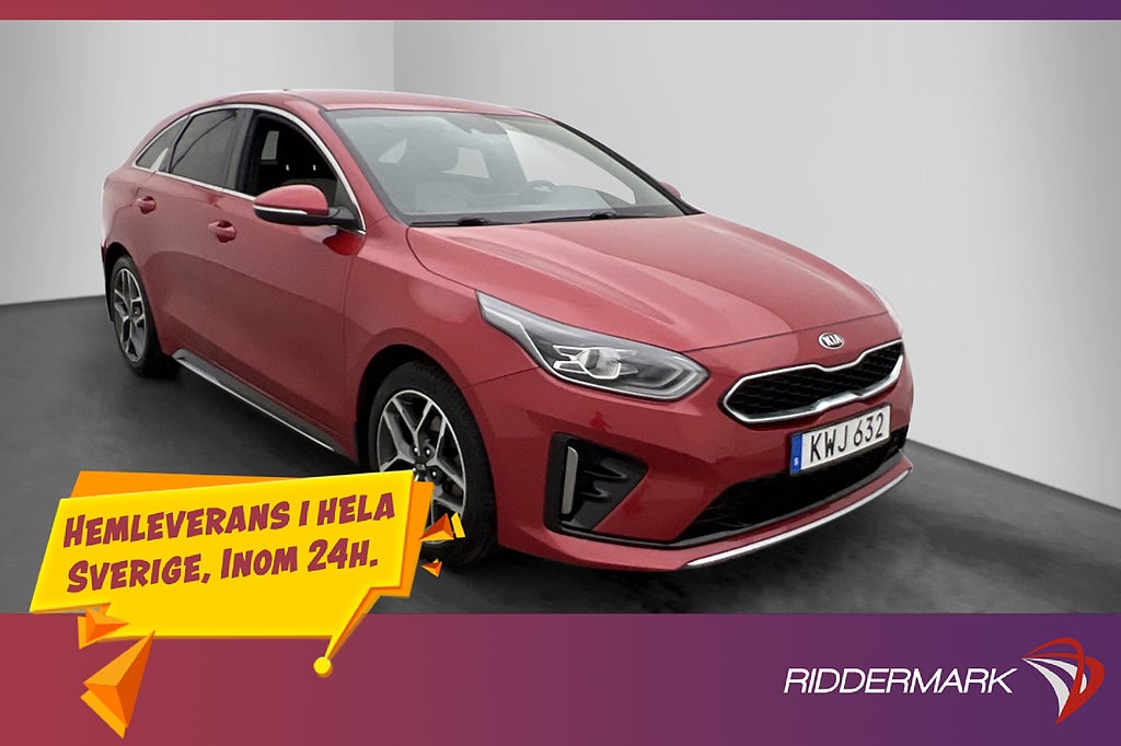 Kia ProCee'd GT 1.4 140hk Dragkrok CarPlay Kamera 0,58/mil