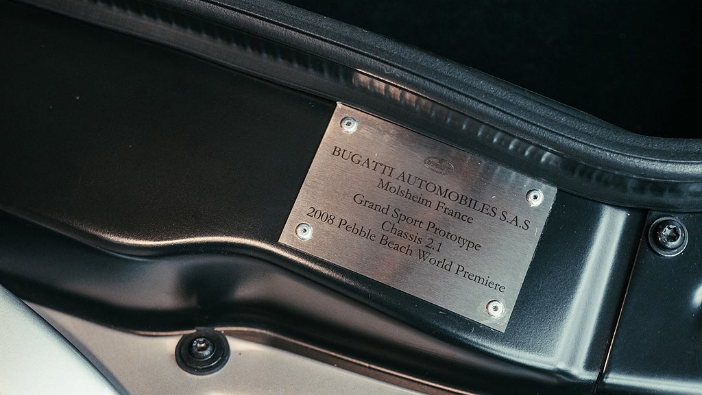 Certifieringen till prototypen av Bugatti Veyron Gran Sport