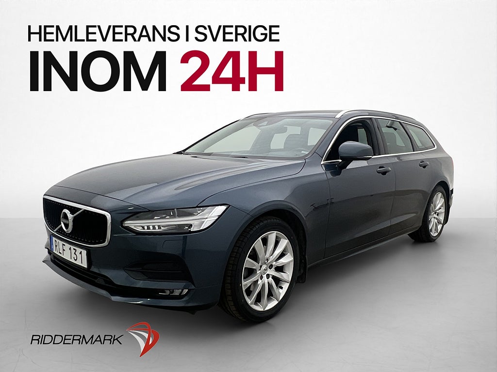 Volvo V90 D4 Momentum Värmare Drag CarPlay BLIS P-Sensorer