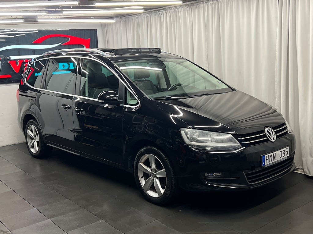 Volkswagen Sharan 7-sits l Panorama l Navi l 1.4 TSI l Masters l SoV