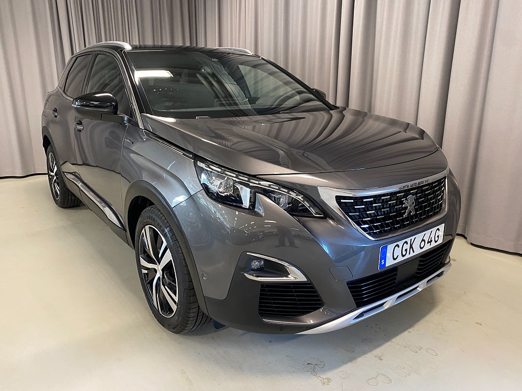 Peugeot 3008 GT-Line 1,5 BHDi 130hk Automat. CarPlay  Backkamera