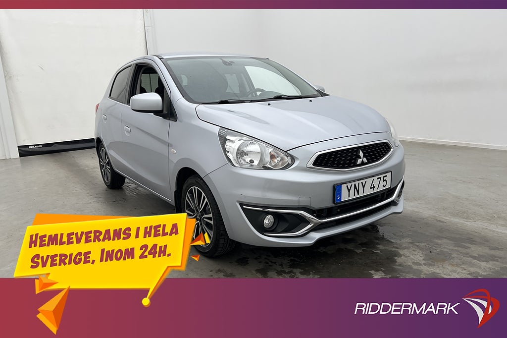 Mitsubishi Space Star 80hk Farthållare Bluetooth 0,45l/mil