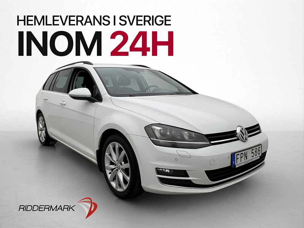 Volkswagen Golf Sportscombi 1.4 TSI 140hk P-Sensorer Drag
