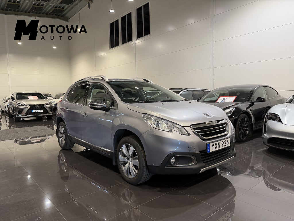 Peugeot 2008 1.2 e-THP EGS Dragkrok Årsskatt 360kr/år Euro 6