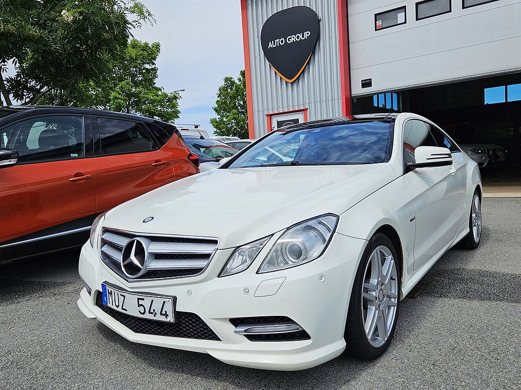 Mercedes-Benz E 220 CDI Coupé BlueFFICINCY 7G-Tronic Plus, 170hk AMG Sport Nyser