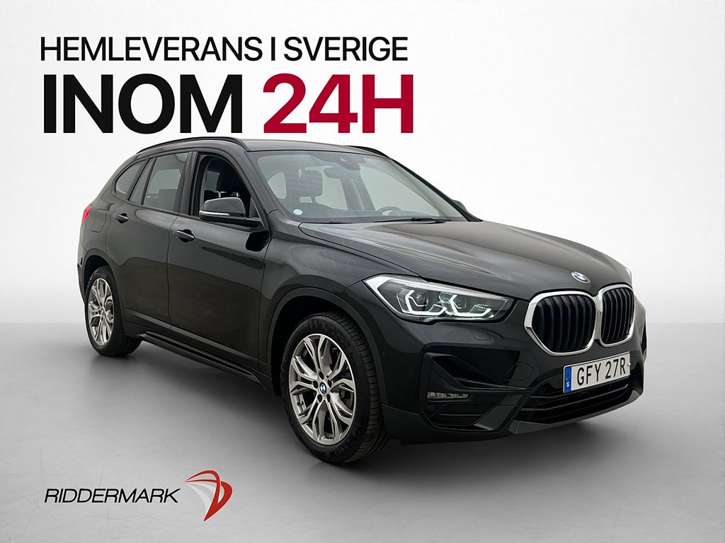 BMW X1 xDrive25e 220hk Sport Line HUD Kamera Skinn Navi