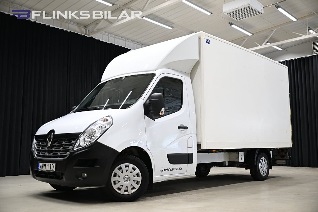 Renault master  170HK Automat|Volymskåp|BG-Lyft|Sidodörr|Lågmil|Moms