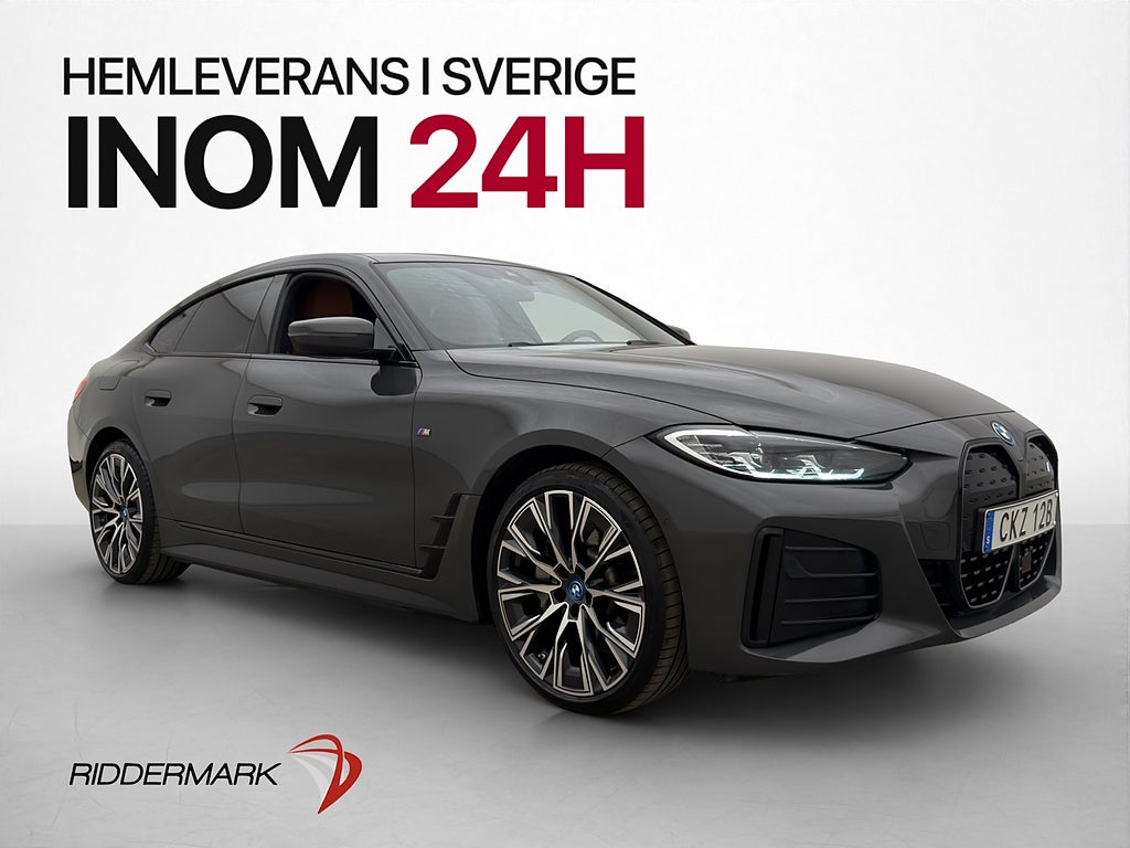 BMW i4 eDrive40 Gran Coupé 83.9 kWh 340hk M Sport H/K Kamera